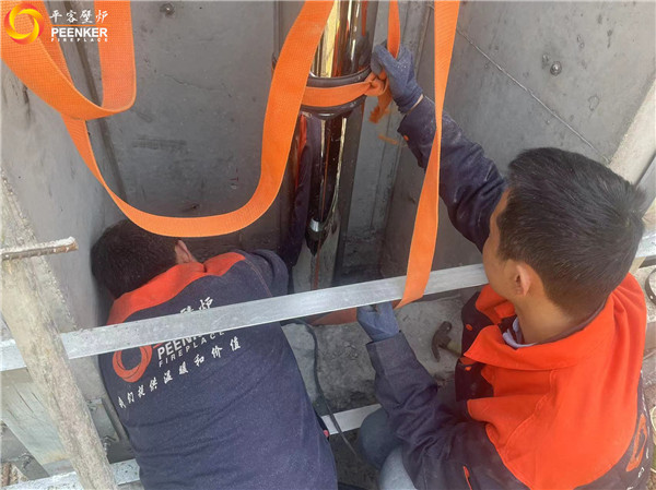 南京苜蓿園別墅丹麥Morso S101-11真火壁爐安裝.jpg