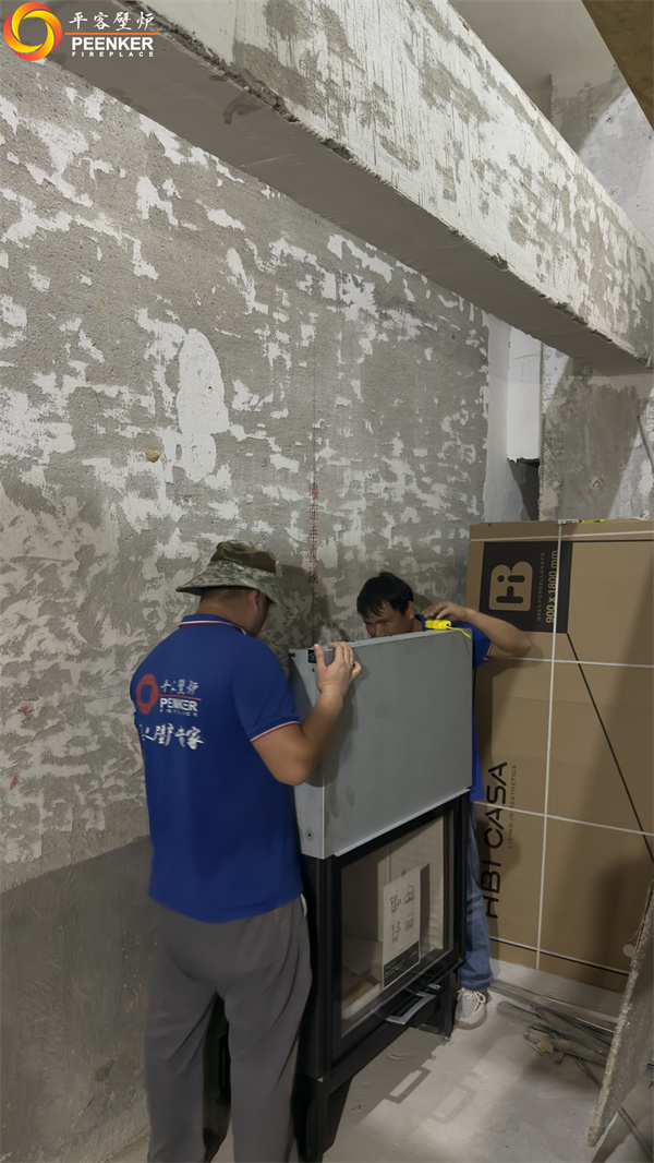 上海院子丹麥Morso S101-12嵌入式壁爐安裝.jpg