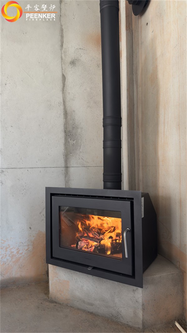 上海崇明丹麥Morso5660嵌入式真火壁爐安裝.jpg