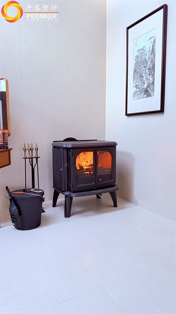 益陽自建房丹麥Morso 3640鑄鐵壁爐安裝.jpg