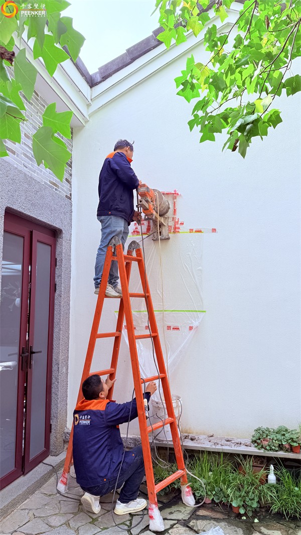 鎮江自建別墅茶室丹麥Morso 3640壁爐安裝.jpg